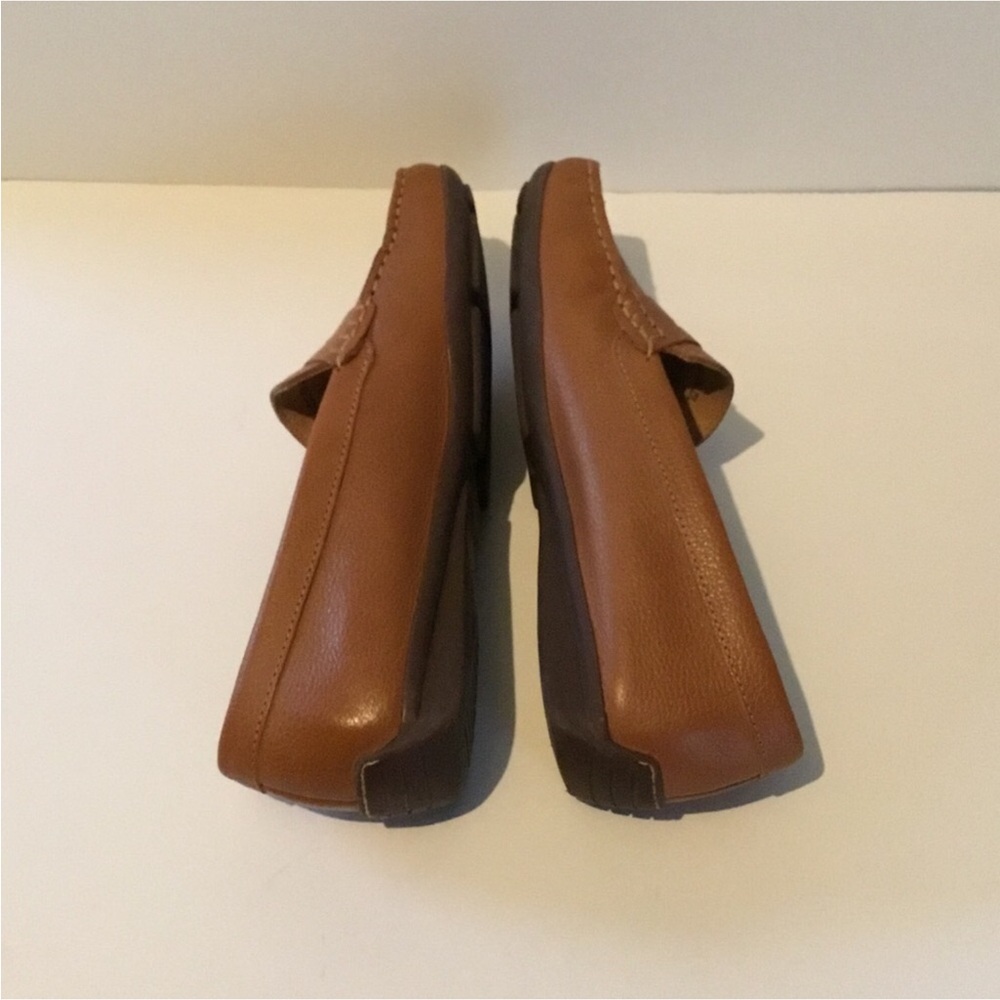 OLIVER GRANT LEATHER LOAFERS SOME BED FOOT CUSHION RUBBER SOLE EURO SIZE 38 - Picture 7 of 15